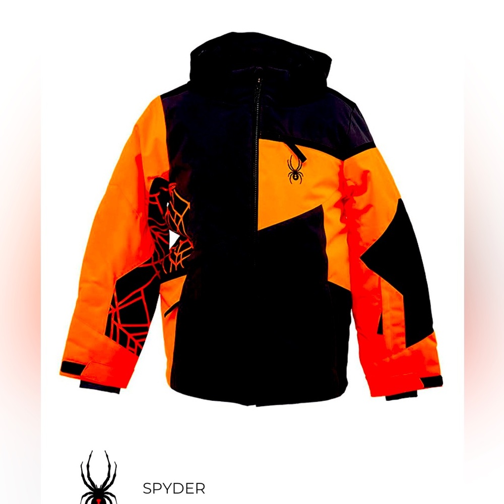 Boys Spyder Challenger Ski Jacket-Great condition Matching pants in my listings